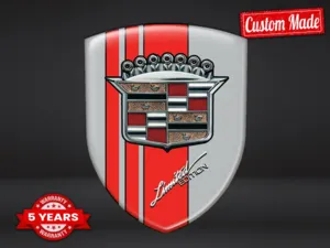 Cadillac Distintivi Auto Derapata Resistenti Premium Stile